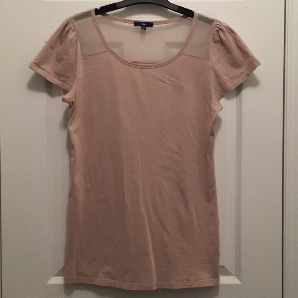 Gap T shirt with mesh detail
